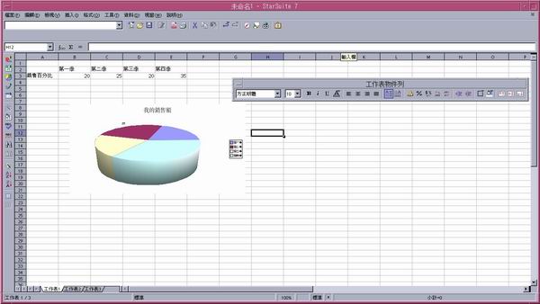啟動 Calc 啟動 Calc