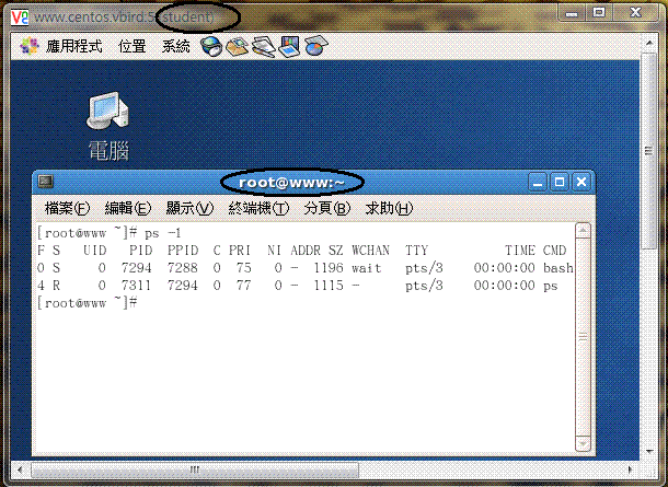 透過 VNC 通道取得 xdmcp 畫面 透過 VNC 通道取得 xdmcp 畫面